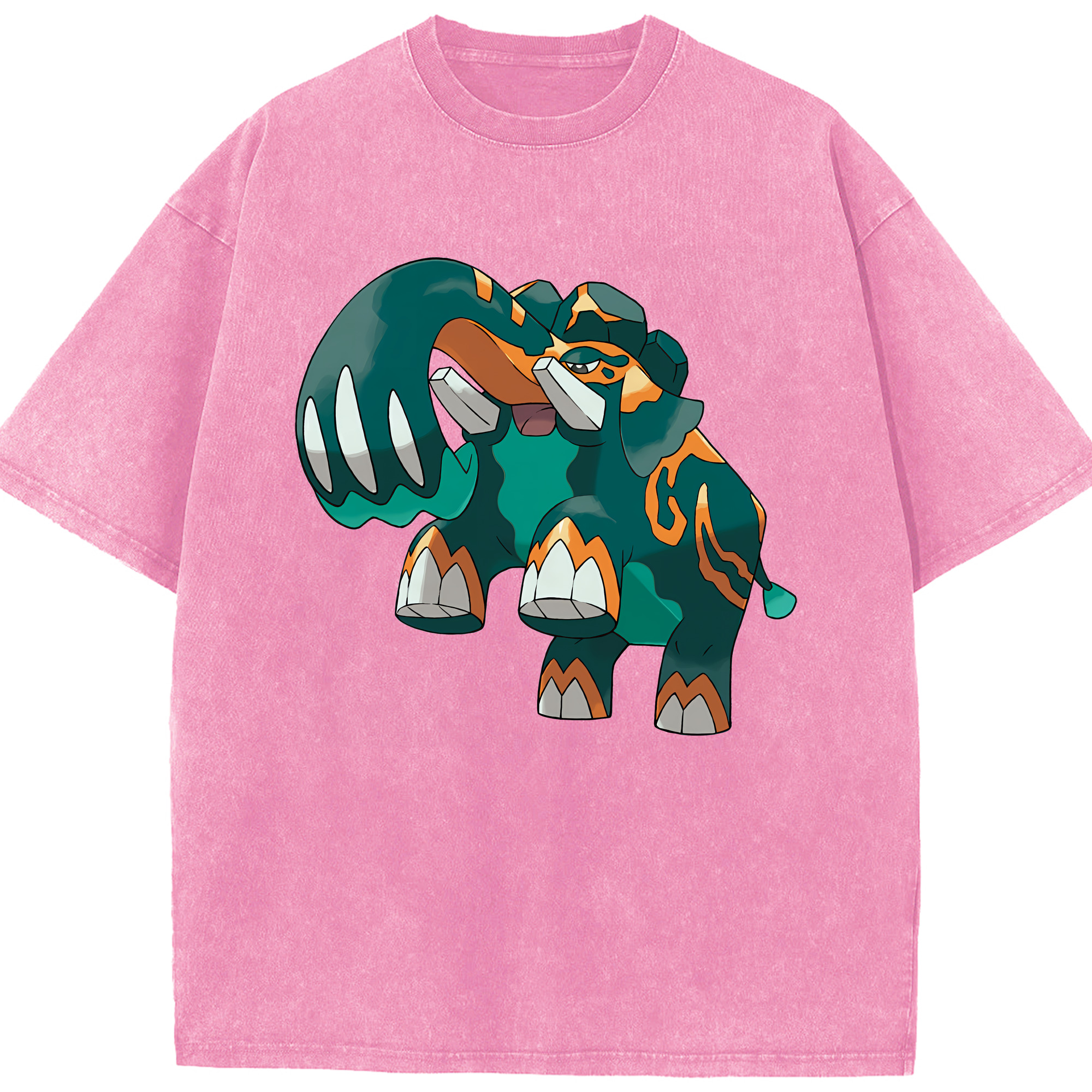 （画像用） ポケットモンスター Pokémon 綿100% ヴィンテージ風 半袖Tシャツ（フロントプリント）